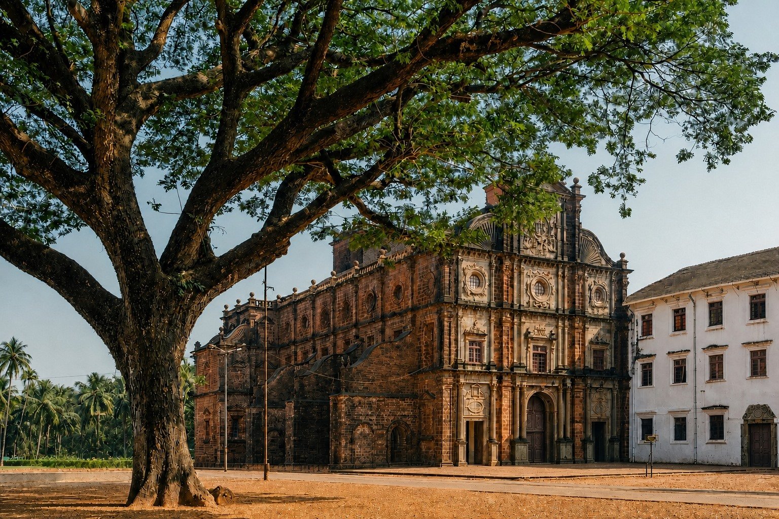 Basilica of Bom Jesus in Old Goa